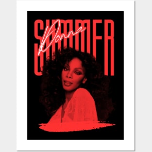 Donna summer///original retro fan art Posters and Art